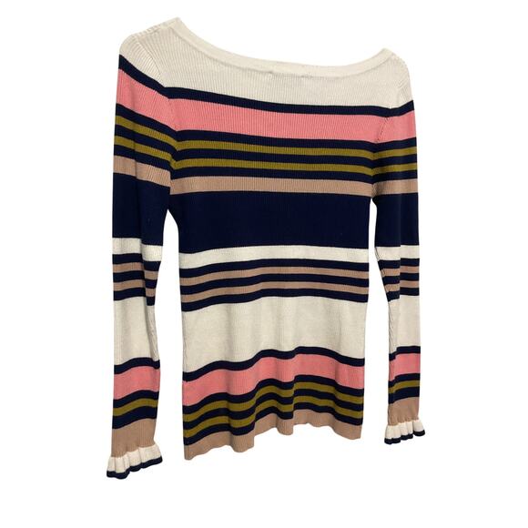 evolution Striped Retro Sweater Size Small - Picture 2 of 6